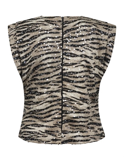 Tiger CC Sequin Top - Co Couture